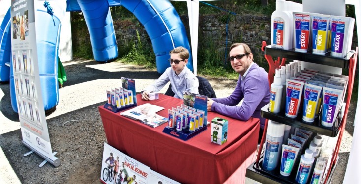 Akileïne en la Quebrantahuesos MTB