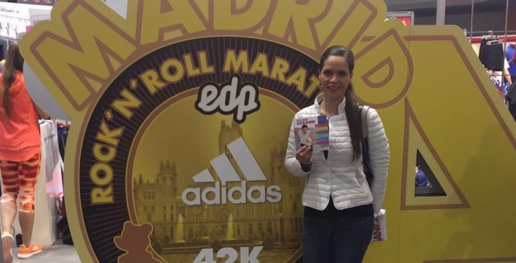 Akileïne presente en la Maratón de Madrid 2017