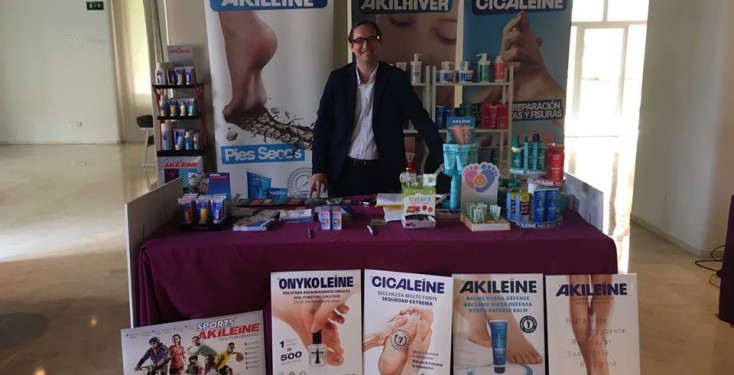 Akileïne en el X Congreso Nacional de Estudiantes de Podología